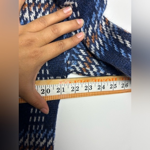 Biltmore men’s Cardigan Sweater S Old Money Classic stripe Cozy 5 Button preppy - Picture 7 of 10